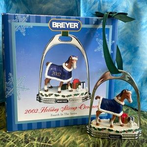 Breyer Holiday Stirrup Ornament 2002